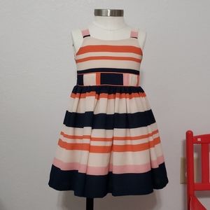 Striped Fit and Flare Dress (3T)